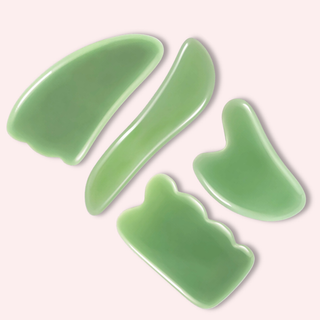 Jade Gua Sha Facial Massage Stones