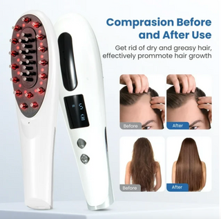 Hair growth comb- massage & serum applicator