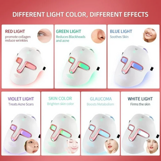 Wireless led facemask