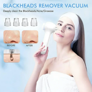 Deep cleansing electric facial brush